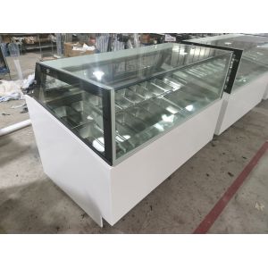 Adjustable Temperature Ice Cream Display Freezer Showcase