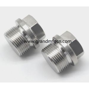 hydraulic SUS304 plug custom SS304 stainless steel hexagon plugs square plug