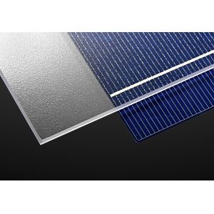 Outdoor Applications 2mm Tempered Mistlite Patterned Solar Glass with Double Ar