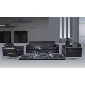 China Modern PU Leather China Reception Ofice Lounge Sofa on sale