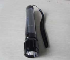 1LED solar flashlight