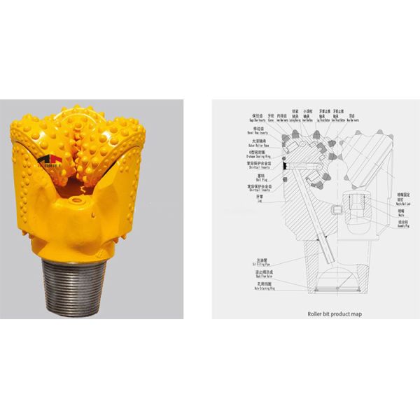 Tci Rock 152mm Tricone Drill Bits For Oil Drilling