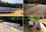 Aluminum Solar Panel Mounting Rails , Mounting Structure Of Solar Panel