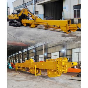 Construction Machinery Telescopic Arm , Lightweight Excavator Boom Arm