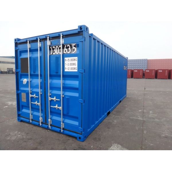 20ft Offshore Container DNV 2.7-1 Standard 6m Oil Drilling Closed Box 20ft Length Steel Floor Optional Sling