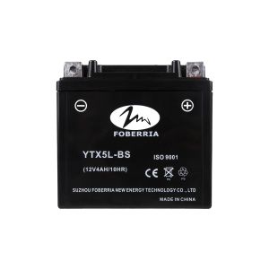 Motorcycle Parts 12V 4ah Ytx5l-BS Ytz6s Battery Rechargeable