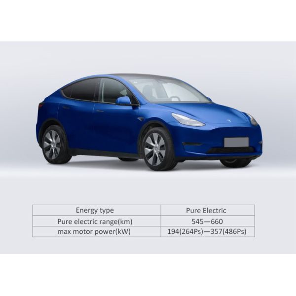 Ternary Lithium Battery and All Wheel Drive System for Tesla Model Y AWD Electric SUV