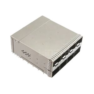 TE 2339978-8 zSFP+ Cage Assembly 2x4 Port With Connector 56 Gb/s Integrated
