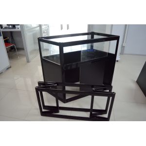 Display Folding Showcase/Foldable Aluiminum Glass Showcase/Exhibition Case Can