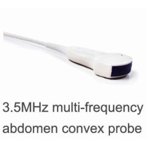 Portable Pregnancy Ultrasound Scanner with Abdominal Convex Transvaginal