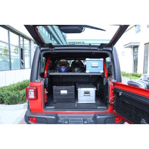 Powder Coating Surface Sturdy and Easy to Install Rack for Jeep Wrangler Rear