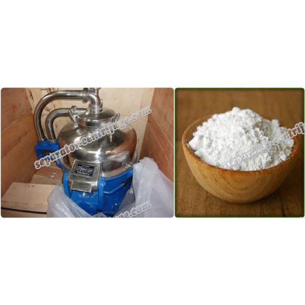 Solid Liquid Starch Industrial Separator Nozzle Discharge Disc Centrifuge 30kW