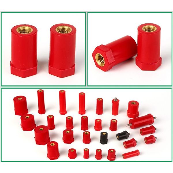 Manufacturers hex round type SB1430M6 electrical busbar insulator