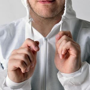 Quality Customize Size Disposable Protective Coverall Non Woven Material With Ce Approved for sale