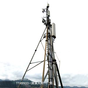 5m 20m Galvanized Telecom Steel Tower Tripod Rooftop Antenna Tower