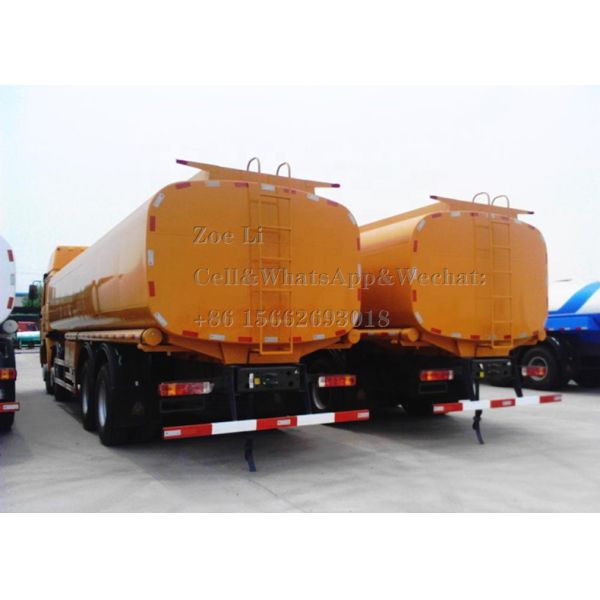 Sinotruk HOWO A7 371hp Oil Fuel Tank Truck Euro2 Euro3 25000L 6x4