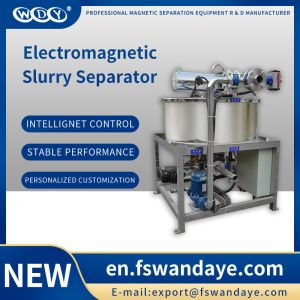 3.5T 380ACV Electromagnetic Slurry Separation Equipment Oil Cooling ceramic