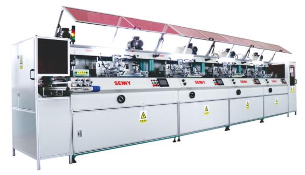 Buy Fully Automatic Modular Bottle Screen Printer with IR Curing at wholesale prices