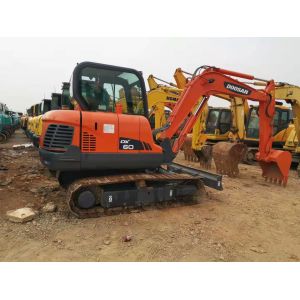 Wood Grabber DX60-9C 6T Used Doosan Excavator
