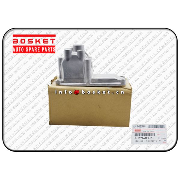 Buy 1-13716125-2 1137161252 Isuzu Engine Parts Thermostat Housing for ISUZU FSR11 6BD1 at wholesale prices