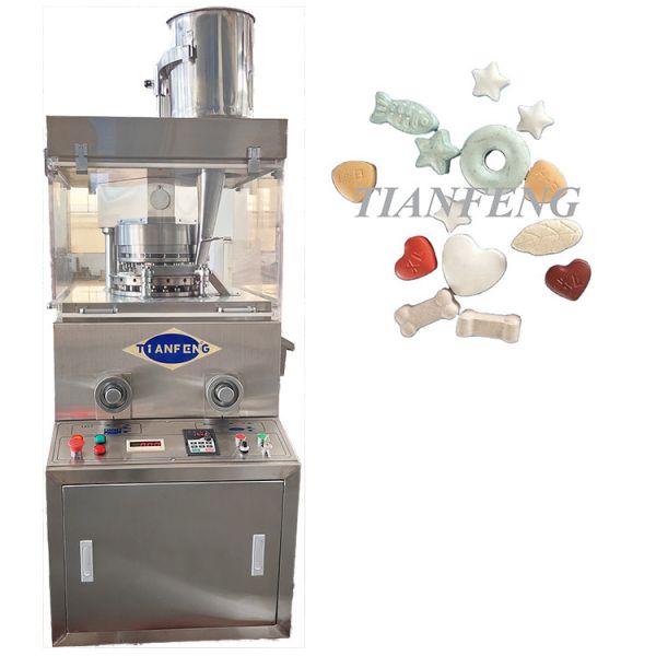 Automatic Rotary Tablet Pill Press Machine Multifunctional Tablet Compression