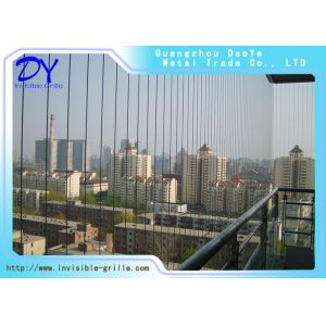 School Balcony Invisible Grille Anti Rust Withstanding 170KG