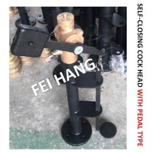 FH-DN80 MARINE SOUNDING SELF CLOSING VALVE, FOOT TYPE SOUNDING SELF CLOSING