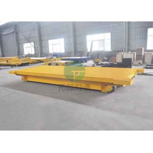 Customized electrical forging factory load rail transfer cart