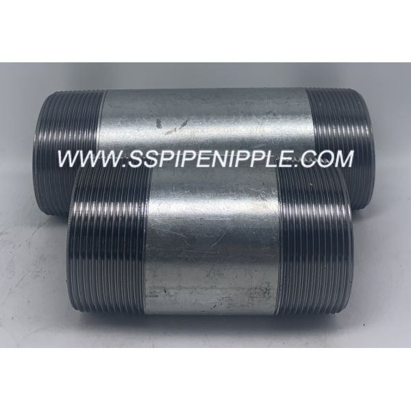 Buy Seamless Galvanized Pipe Nipple Durable Carbon Steel Pipe Nipples at wholesale prices