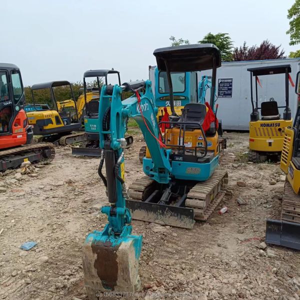 KUBOTA KXU17 Mini Excavator Used in Building Material Shops with Features