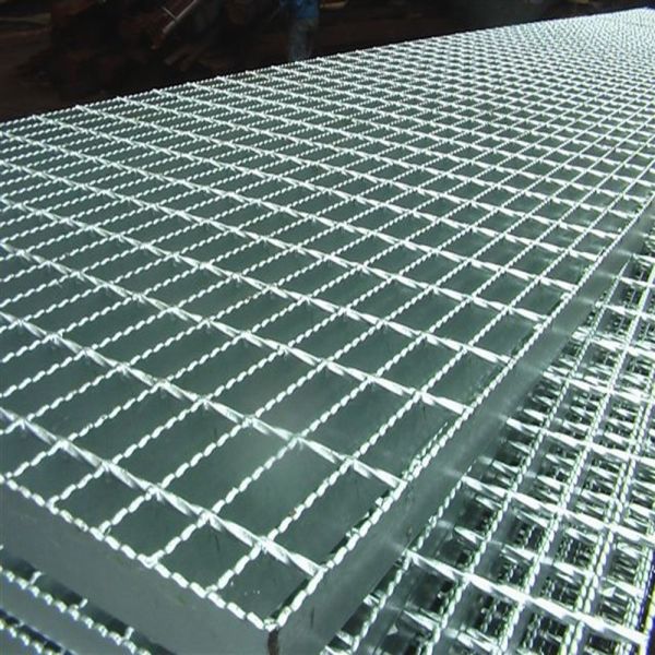 Buy Anti Slip Floor Serrated Steel Grating Hot Dip Galvanized at wholesale prices