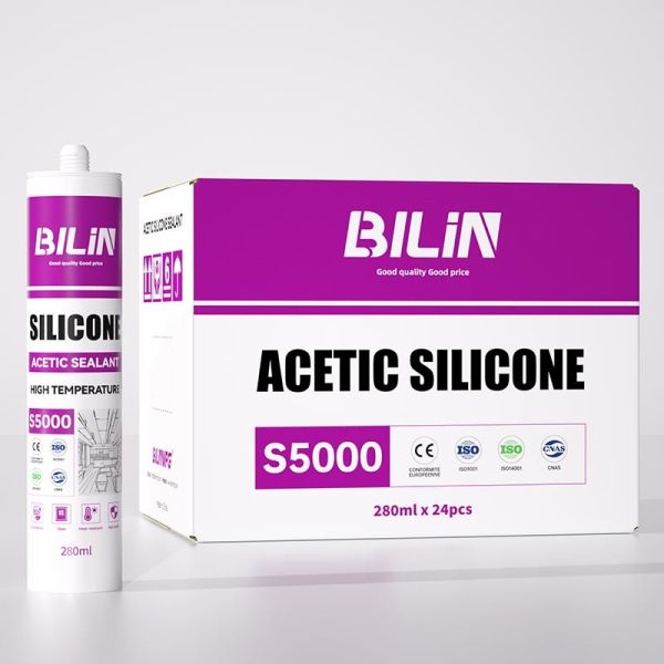 S5000 Silicone Sealant Multifunctional 300Ml Fast Cure Weatherproof Flexibility