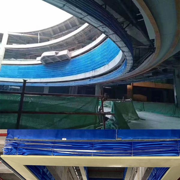 Automatic Industrial Fire Resistant Roller Shutter Less Than 4 Hours Working