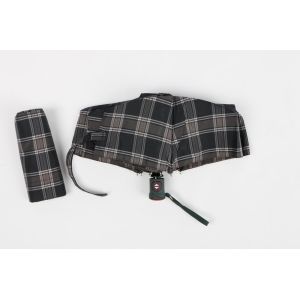 Tartan Design Auto Open Close Umbrella Automatic Close Umbrella Metal +