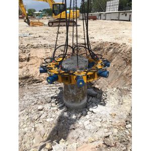 SPA Series Round Hydraulic Pile Breakerpile Cutting Machine