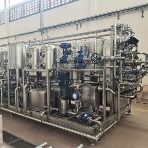 Apple Juice Complete Flavored Beverage Processing Line Stable Sterilizer