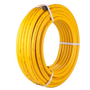 Double Nuts Flexible Natural Gas Pipe 18.5mm OD OHSAS18001 approval