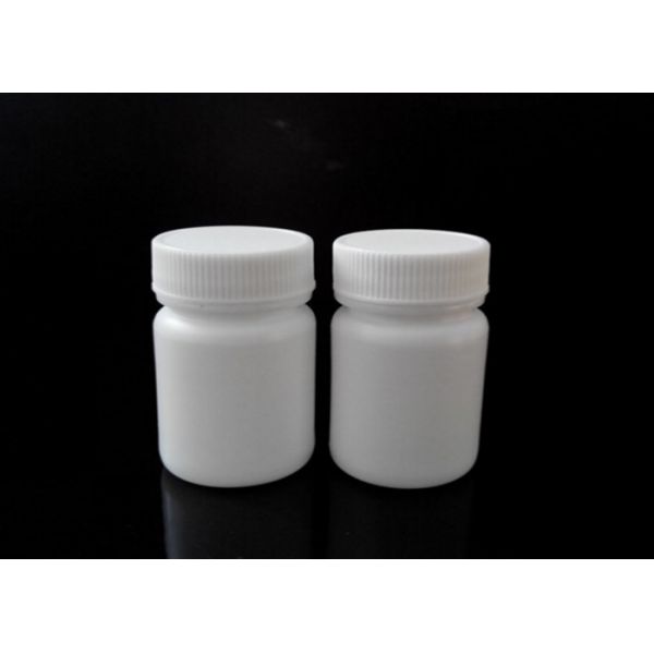 63 Capsules 70 Ml Plastic Tablet Bottles / White Plastic Bottle Tamper Proof Cap
