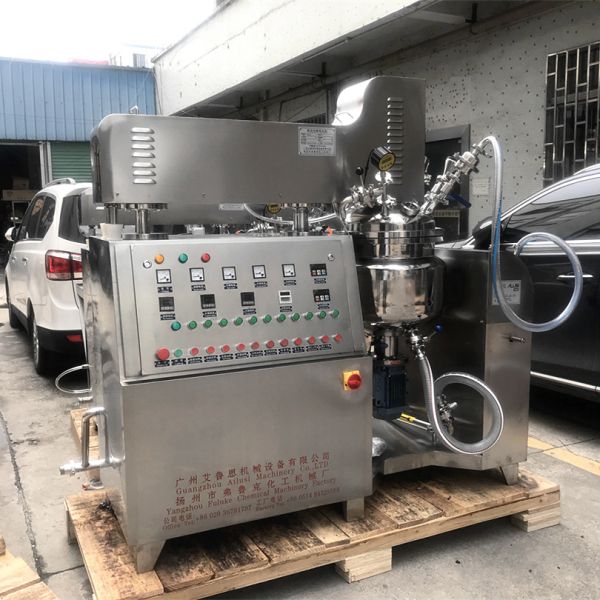 20L Vacuum Emulsifier Mixer Body Cream Mixer Machine vacuum homogenizer emulsifier