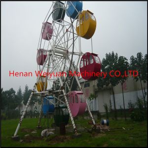10 cabins kids mini amusement rides ferris wheel