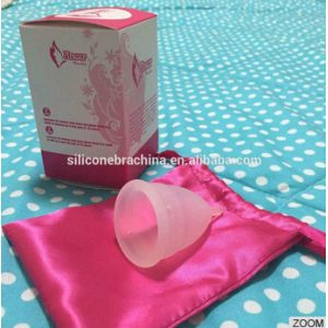 20Ml Reusable Silicone Soft Menstrual Period Cup S -1801 Pink / White / Purple