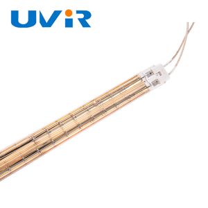 Gold Coating Medium Wave IR Lamp 1060mm 6200W 400V