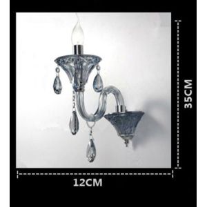 Purple chandelier K9 crystal for Living room Bedroom Lamp (WH-CY-83)