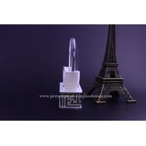 Anti Scratch Polycarbonate Eyeglass Lenses 33 Abbe Value FDA Approval