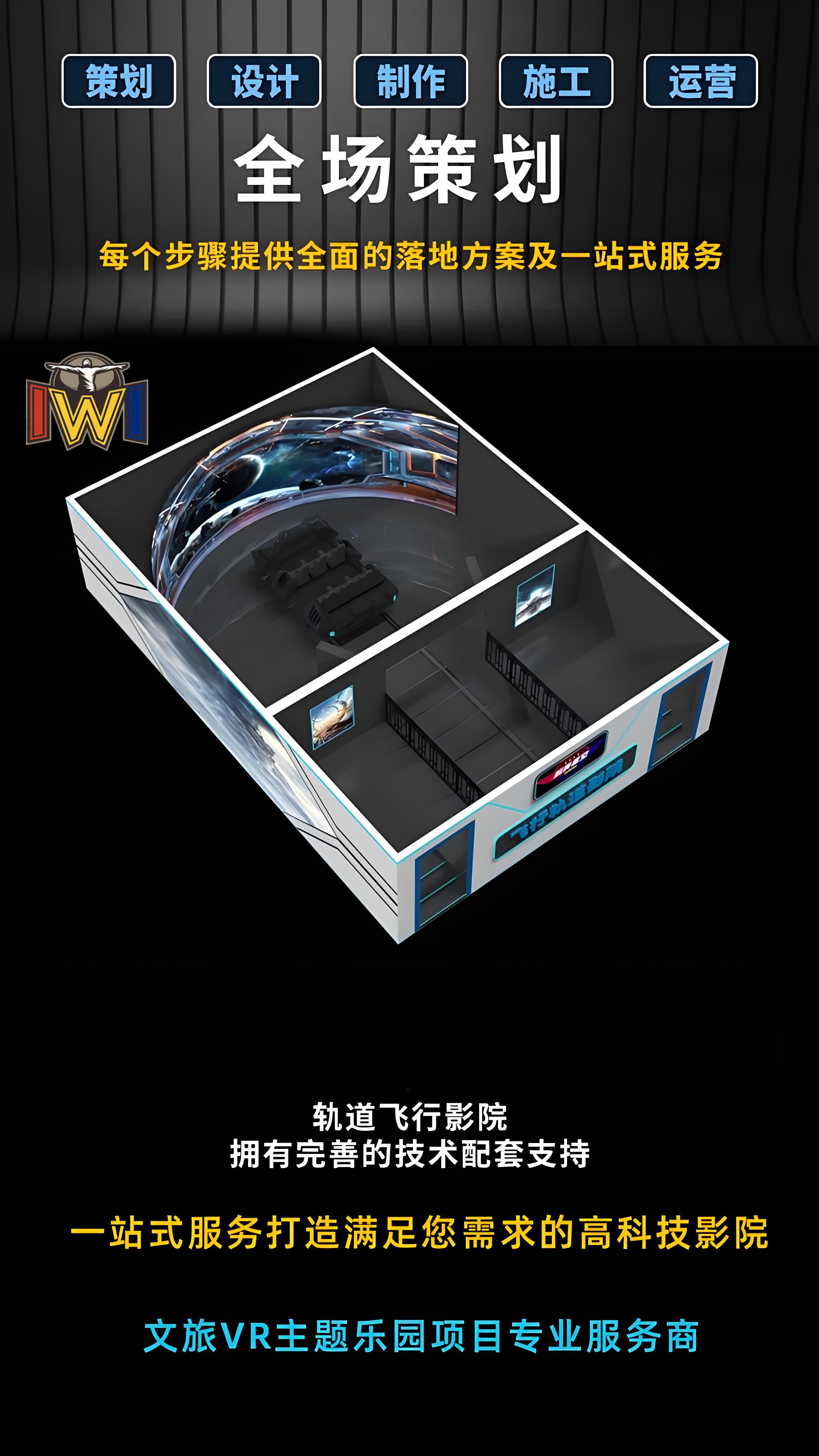 Quality Immersive 4D Flying Theater with 5.1 Surround Sound and 150 Degree Vertical Perspective Curved Screen Cinema Featuring Dual Screen Fusion Technology for sale