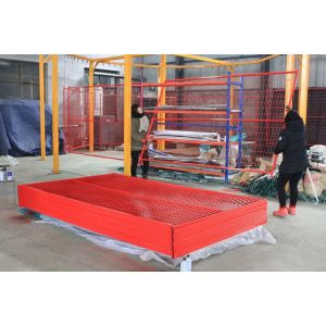 Canada/America PVC Coated Portable Fence Panels