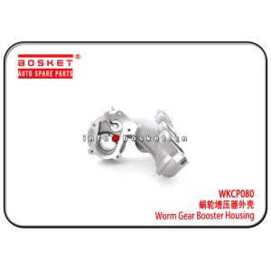 4HG1T WKCP080 Metal Isuzu Truck Parts Worm Gear Booster Housing