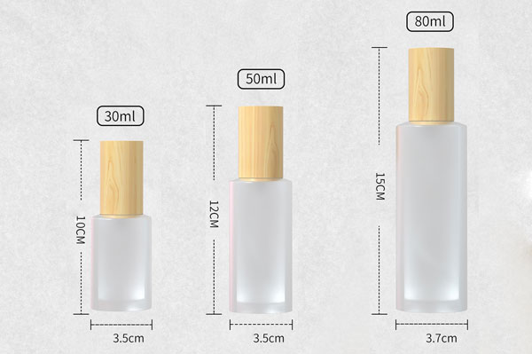 Roller Empty Glass Spray Bottles For Skincare Packaging 80ML