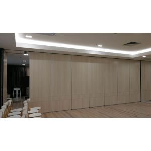 Aluminium Frame Movable Sliding Folding Partition Walls System Philippines 85mm