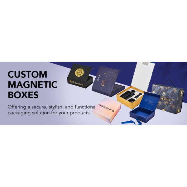 Attractive Rigid Blue Headphone Storage Box Packaging Gift Box